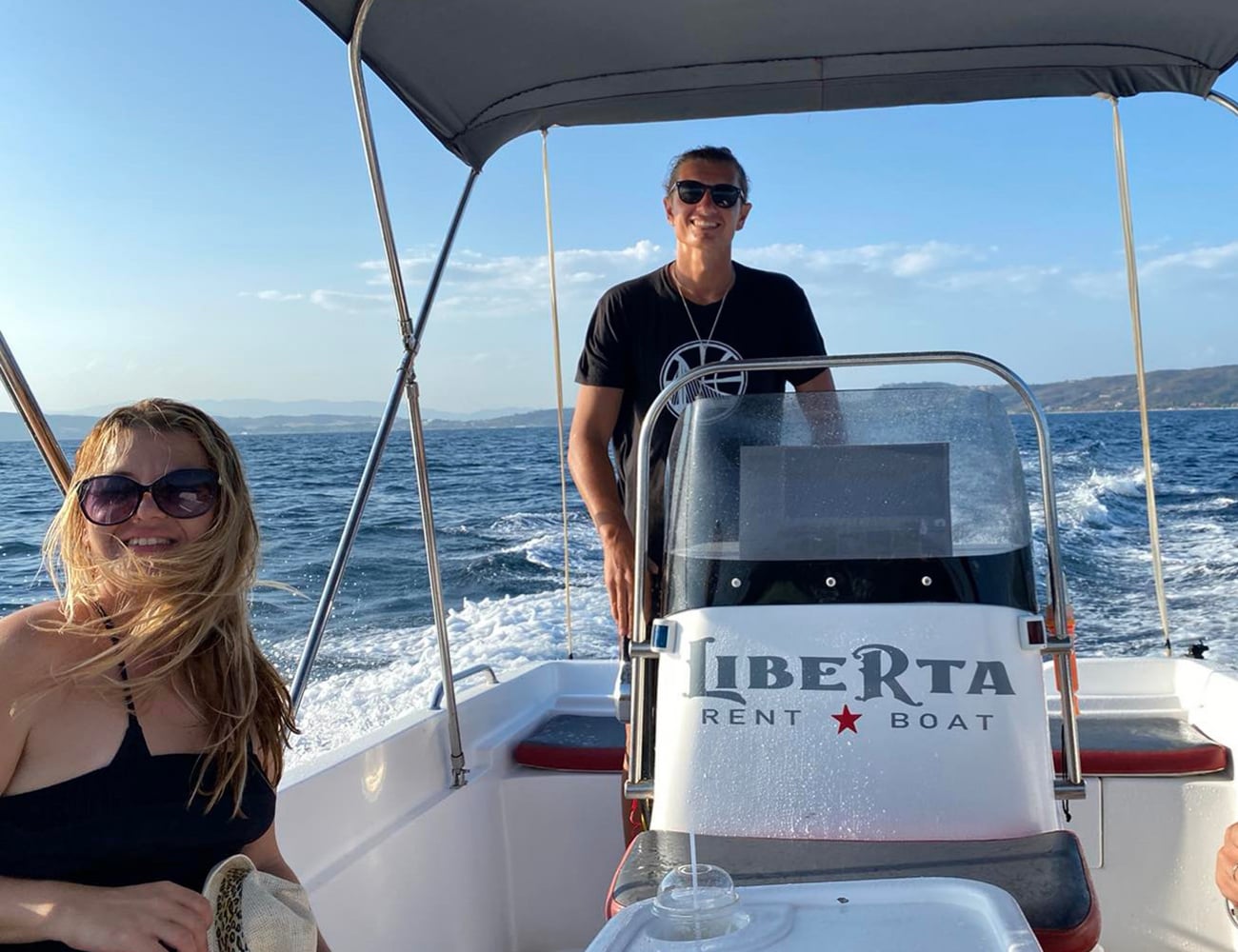 Liberta's captain George