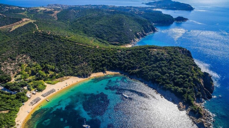 Chalkidiki's magical coast lines