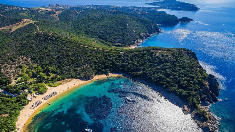 Chalkidiki's magical coast lines
